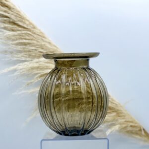 vase rond cristal original