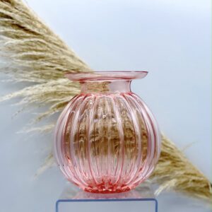 vase cristal bouquet rond