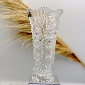 vase cristal original dentelle bohème